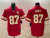 Men's Kansas City Chiefs #87 Taylor Swift Red Vapor Untouchable Limited Jersey,baseball caps,new era cap wholesale,wholesale hats